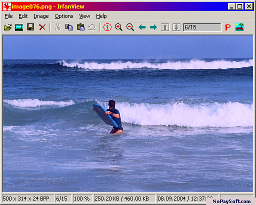 IrfanView 3.97 program screenshot