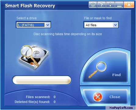 Smart Flash Recovery 3.2 program screenshot