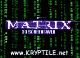 A Matrix 3D Screensaver 1.2 program