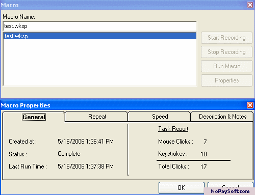 Tethys Macro SDK 2.0 program screenshot