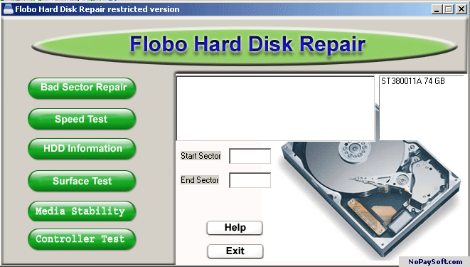 Flobo Free Anti Spyware Clean 1.7 program screenshot