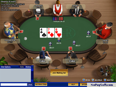 Ocean Poker 1.0 program screenshot