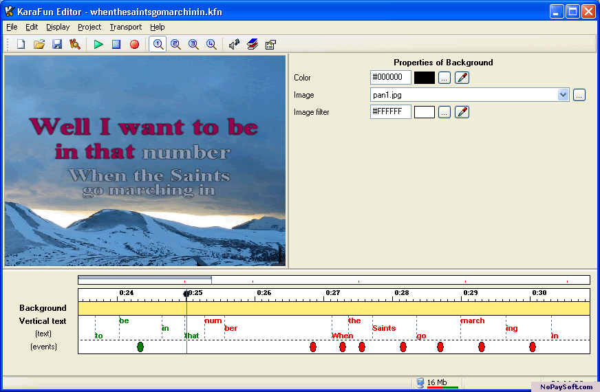 KaraFun 0.30 program screenshot