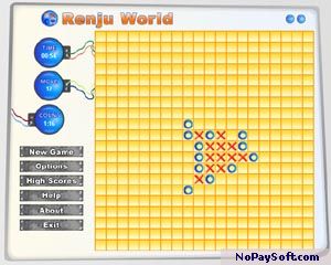 Renju World 3.0 program screenshot