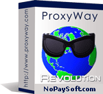 Free ProxyWay anonymous surfing 1.9 program screenshot